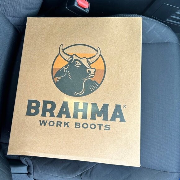 Brahma Diane II Leather Waterproof Work Boots Steel Toe -568034840 (Woman's 8.5) - Picture 4 of 9